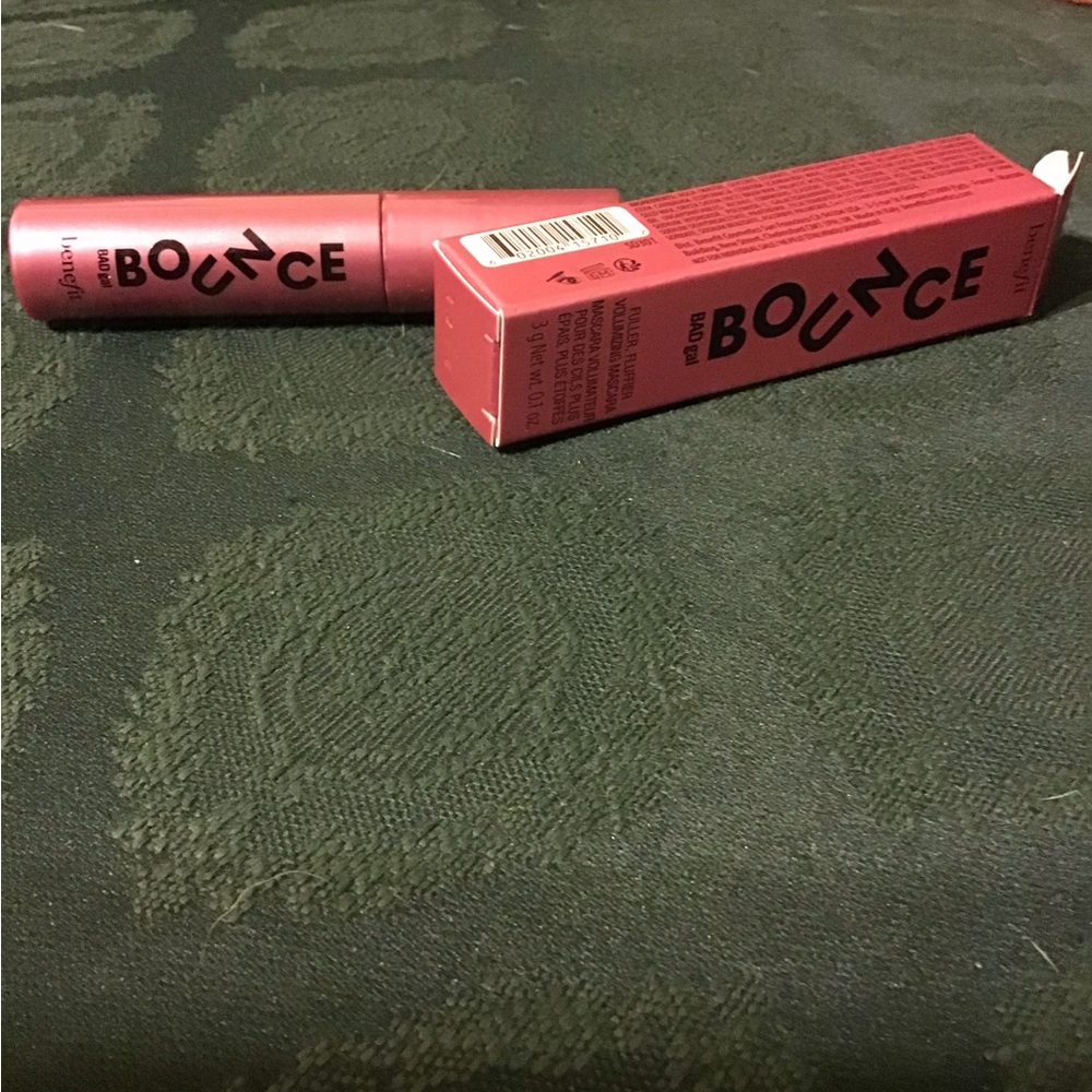 BENEFIT BOUNCE PUMPED UP BLACK MASCARA BAD GAL NIB TRAVEL